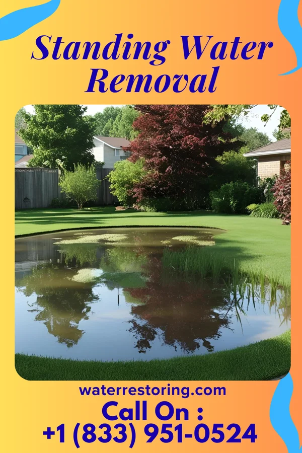 Standing Water Removal in Manderson-White Horse Creek, SD